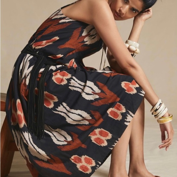 Anthropologie Dresses & Skirts - NWOT Anthropologie Nikki Pleated Maxi Color: BLACK MOTIF